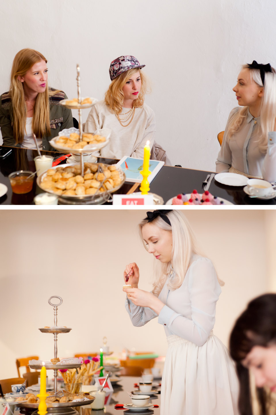 fashionjunk streetstyle Mode Blog Hamburg, Blogger Ksenia Lapina und Mario Tino  Donkey Products Mad Tea Party Birthday, https://donkey-products.com/