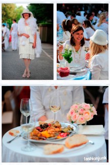 Diner en blanc